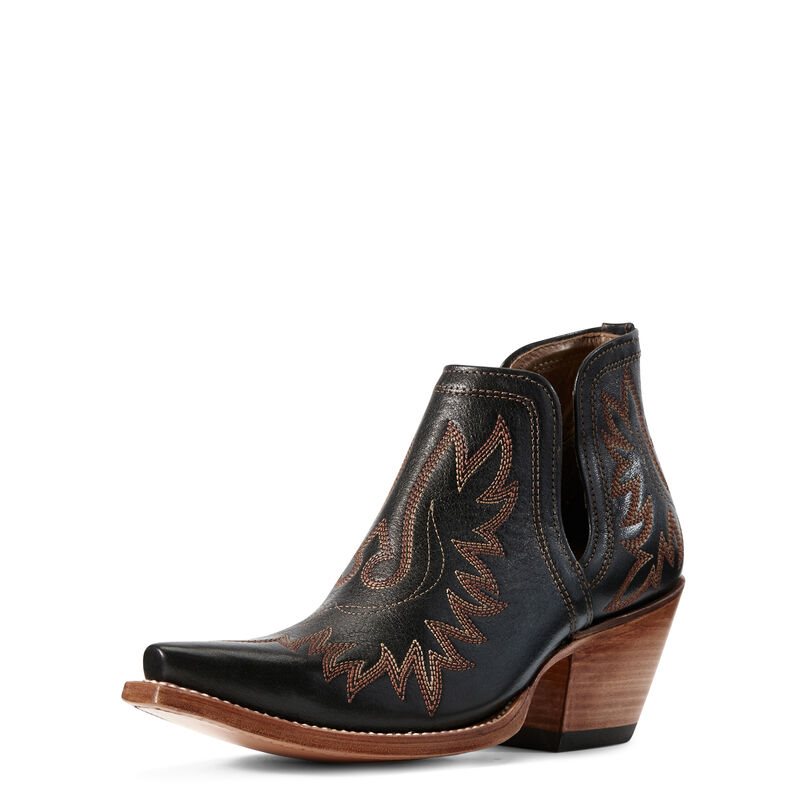 Ariat Dixon - Western Laarzen Zwart / Bruin Dames - 21869-764